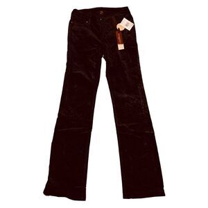 NWT Christopher Blue Corduroy Bootleg Pants Womens Sz 0